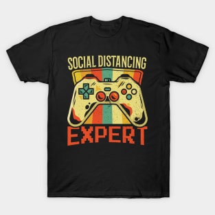 Gamer Gaming Social Distancing Champion T-Shirt